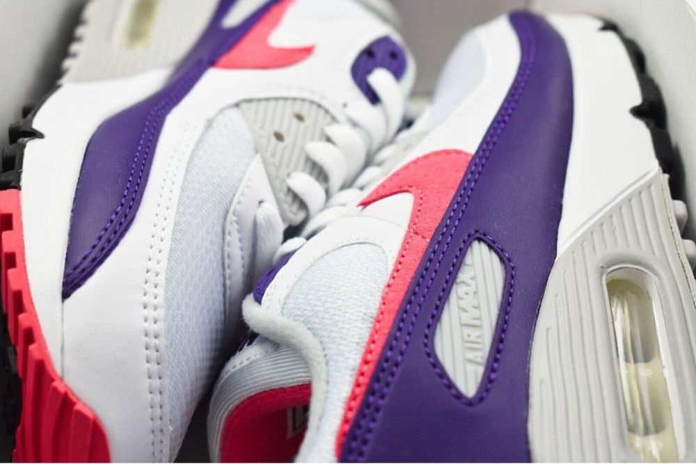 Nike Air Max 90 Eggplant EU 42 CW1360-100 Recrafted Remastered