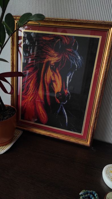 Картина  вышивка крестом