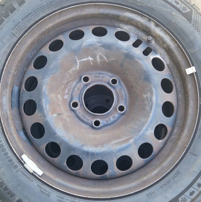 215 60 R16 99V 4Anvelope 4 Alseason Cauciucuri Dot.1124 / 2222  profil 8mm Clasa A Jante Oțel 5x115 R16