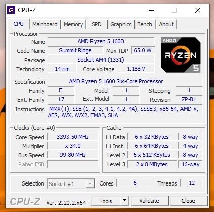 PC Gaming Ryzen 5 1600, RX 570 8GB, 16GB DDR4, SSD+HDD + Monitor 24"