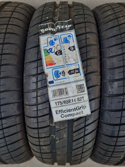 Нови летни гуми 4 броя GOODYEAR EfficientGrip 175 65 R14