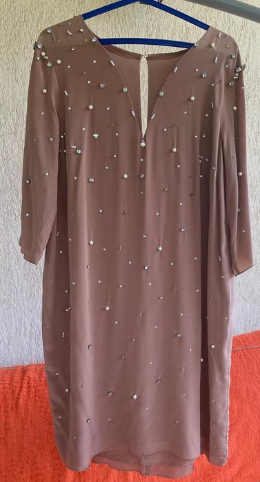 Rochie de ocazie din mătase Manuri