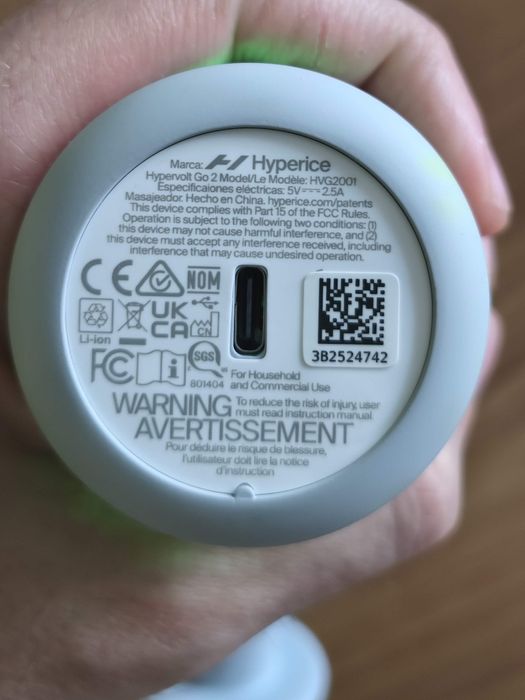 Hyperice Hypervolt Go 2.0 Ръчен масажор