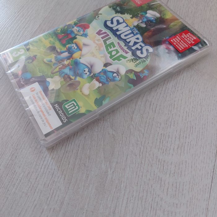 НОВА The Smurfs: Mission Vileaf за Nintendo Switch | (Code in Box)