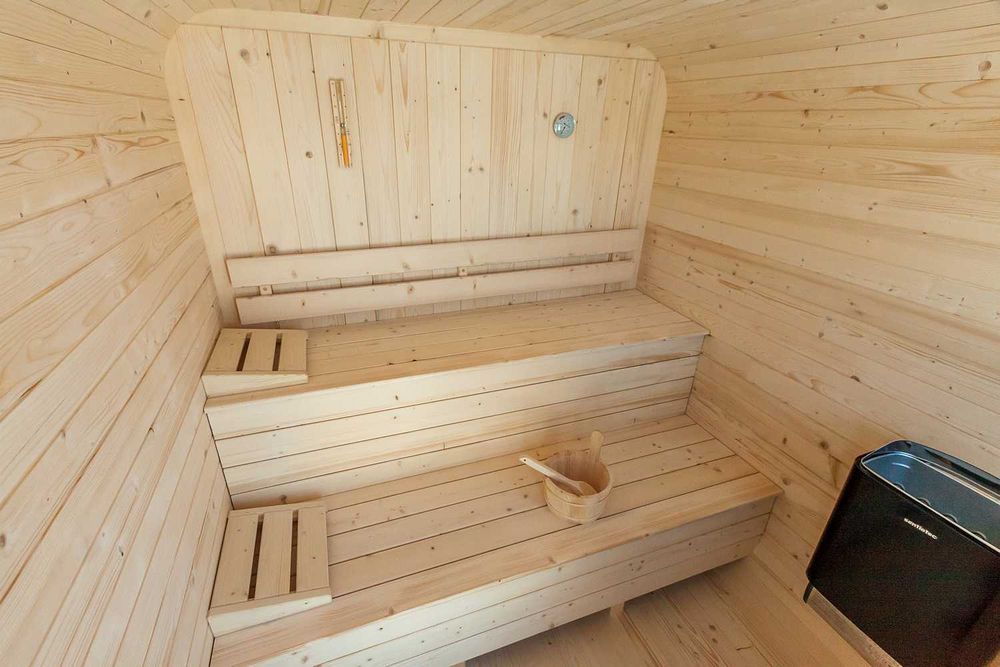 Sauna patrata de la ciubarar.ro