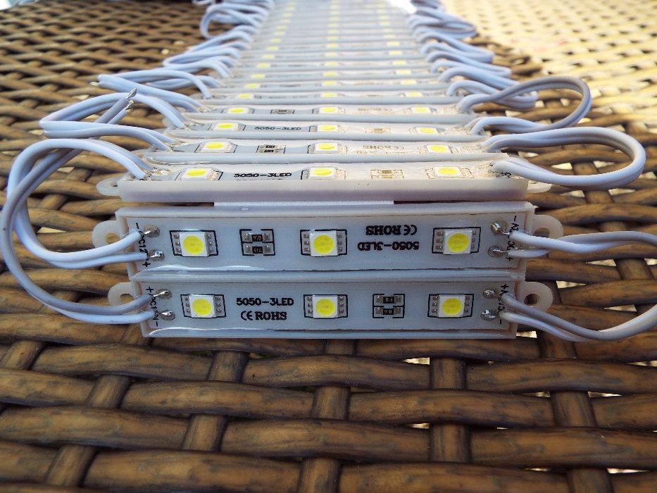 module de 3 leduri smd 5050, 12 volti