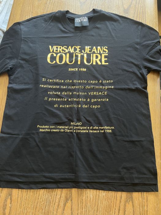 Versace  Jeans Couture XL ! Pantaloni trening sport si tricou!