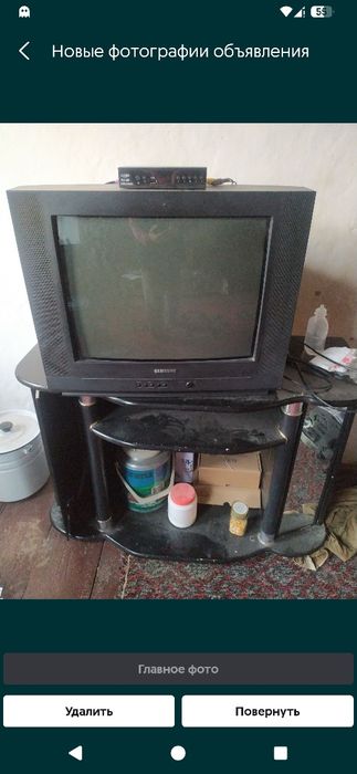 Телевизор.      Тунер.  подставка