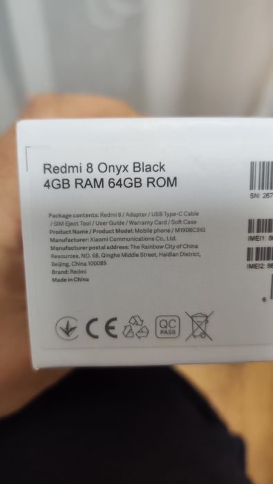 Xiaomi Redmi 8, 4 GB Ram, 64 GB Rom
