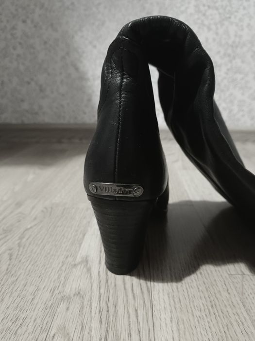 Сапоги натуральная кожа