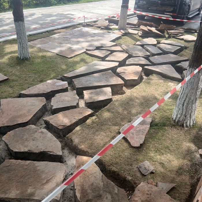 Шаршара киламиз ва рванный камень терами