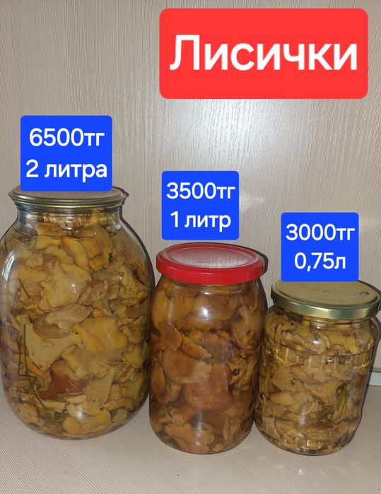 Грибы маринованные