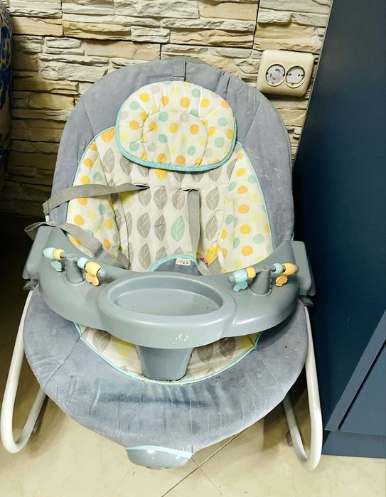 2 в 1 Бебешка люлка/шезлонг