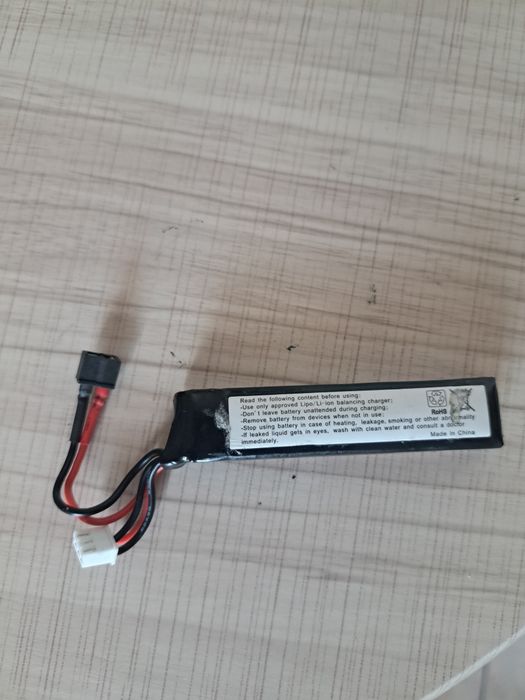 Li po micro baterie 7.4V  680 mah 20c
