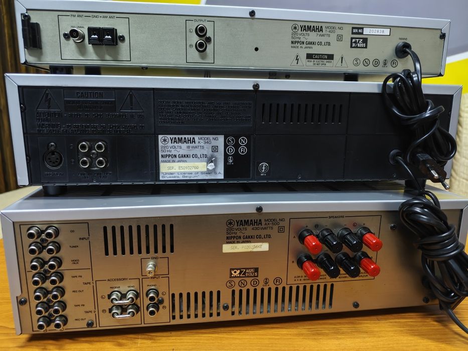 Casetofon deck Yamaha  silver