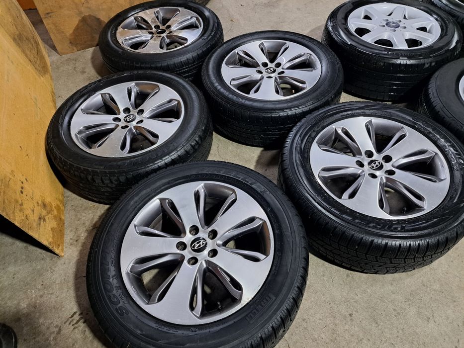 4бр. 5х114,3/18 с гуми Hyundai Kia Nissan Dacia Honda Mazda Renault