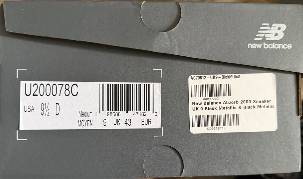 New Balance Abzorb 2000