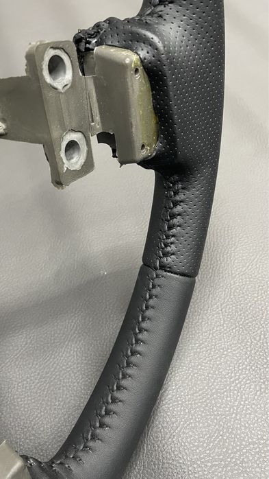 Перетяжка руля под завод