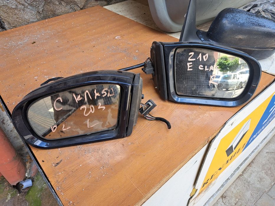 Огледалo Мерседес C klasa 202 2002г. Ляво Е210 дясно