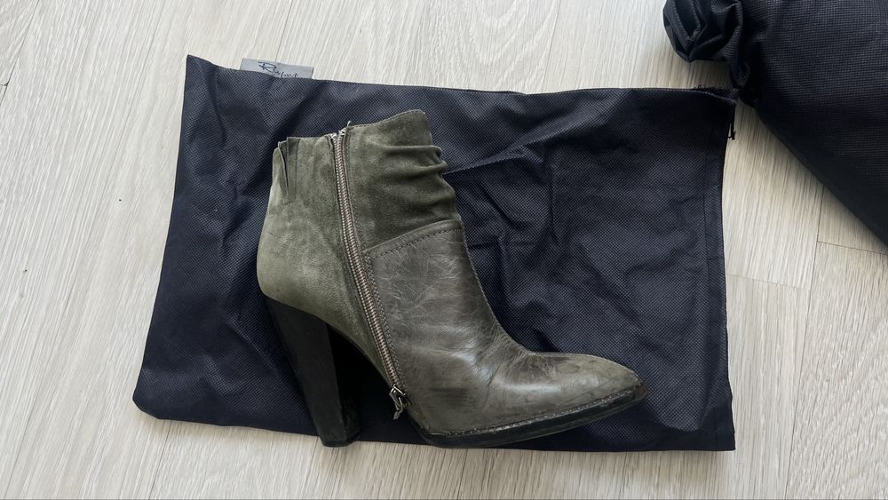 Женские кожаные ботильоны RESPECT