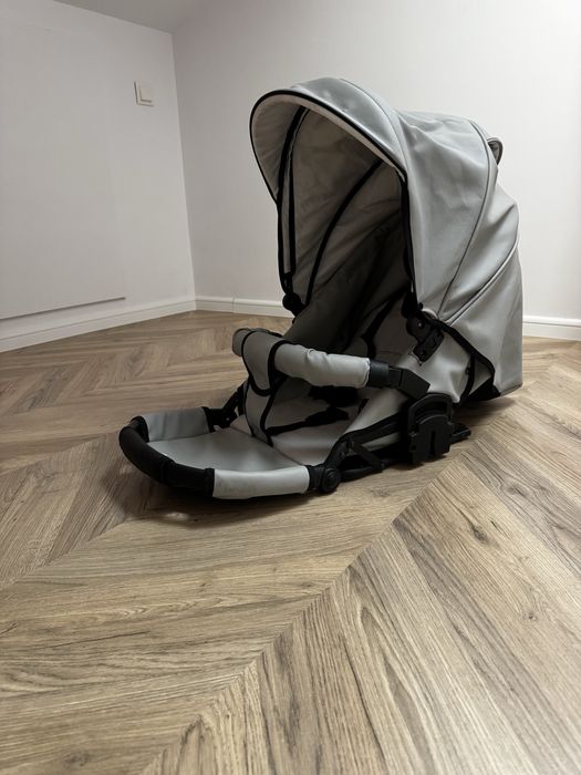 Carucior 3 in 1 Rider Soft Light Grey – Krausman