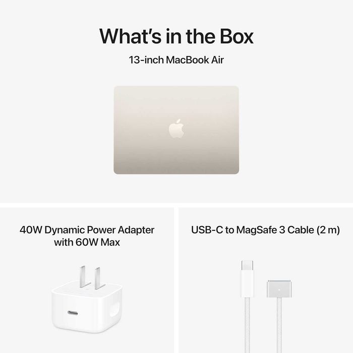Mac book Air M5 13'6 inch Starlight