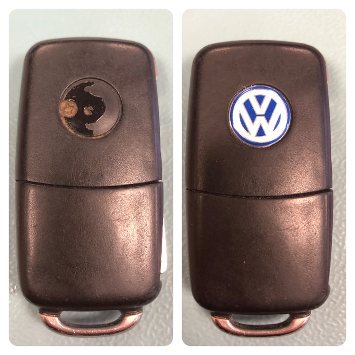 Sigle / embleme cheie auto VW Skoda BMW Hyundai ….