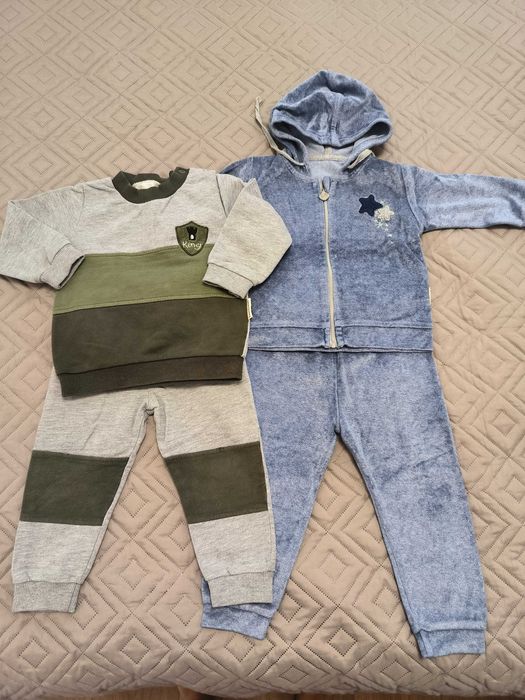 2 costume pentru bebeluși, mărimea 80, Bombonici