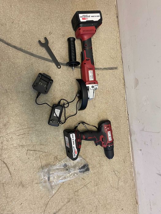 Прахосмукачка за сухо и мокро 2x1200W 60L/R20 Бормашина /Калорифер