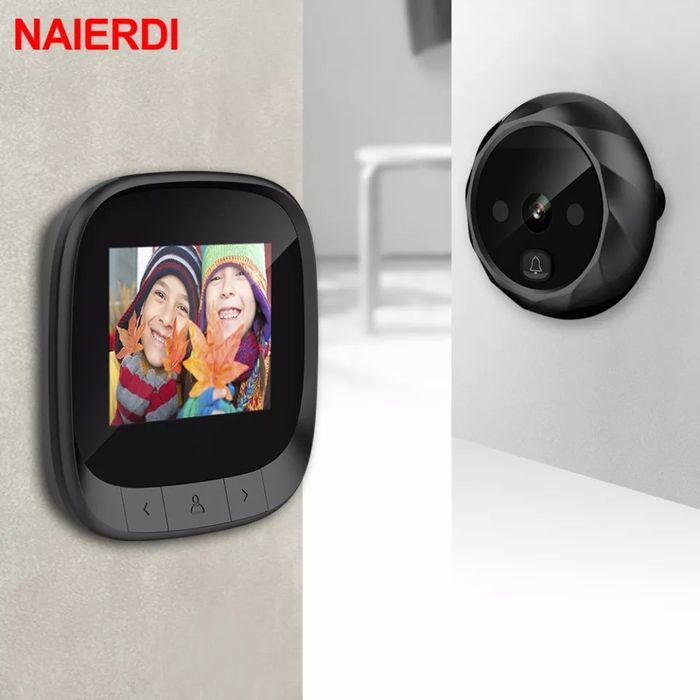 Видеоглазок 2.4 дюйм, глазок, дверьной глазок, Smart Visual Doorball