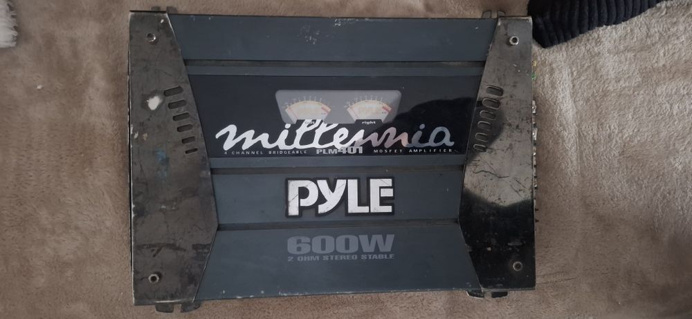 miltennia

PYLE

600W

2 OHM STEREO STABLE
