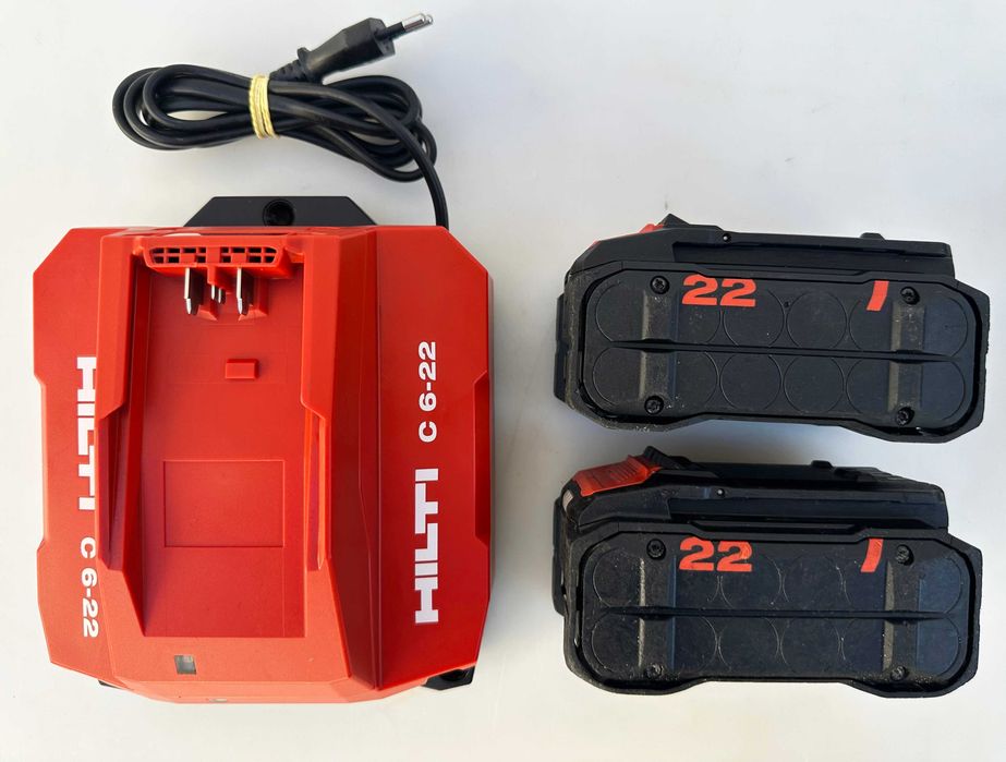 Hilti TE 6-22 AVR/ATC Nuron - Безчетков акумулаторен перфоратор перфектен!