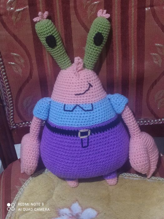 Вязаные игрушки ручной работы