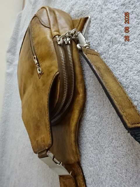 мъжка чанта /естествена кожа/