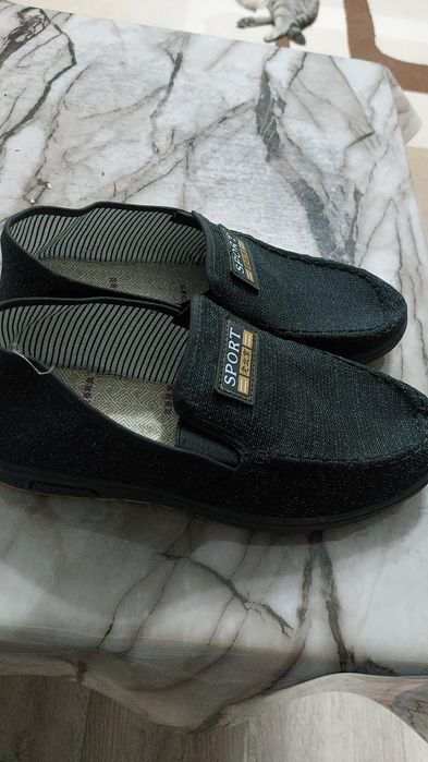 Туфли мужские джинсовые