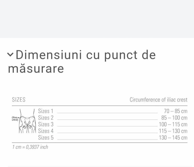 Vând orteza sacroiliacă