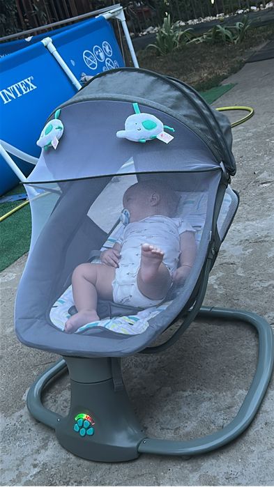 Leagan electric , scoica si balansoar bebelusi