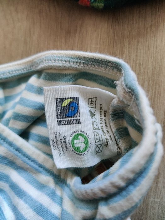 Два детски комплекта бельо (116 и 122) на little green radicals