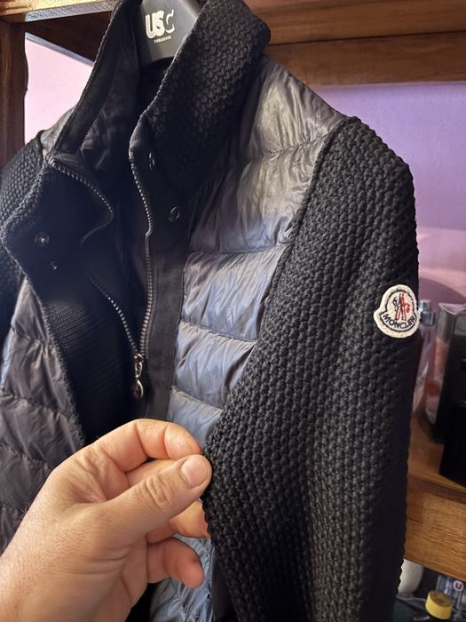 Cardigan Tricot,Maglione Moncler,100% Autentic, masura S,