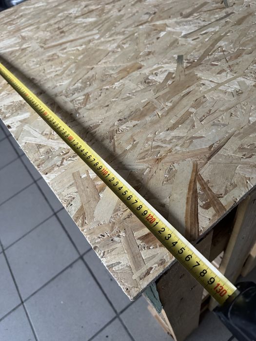 Masa din paleti cu placa OSB 8mm