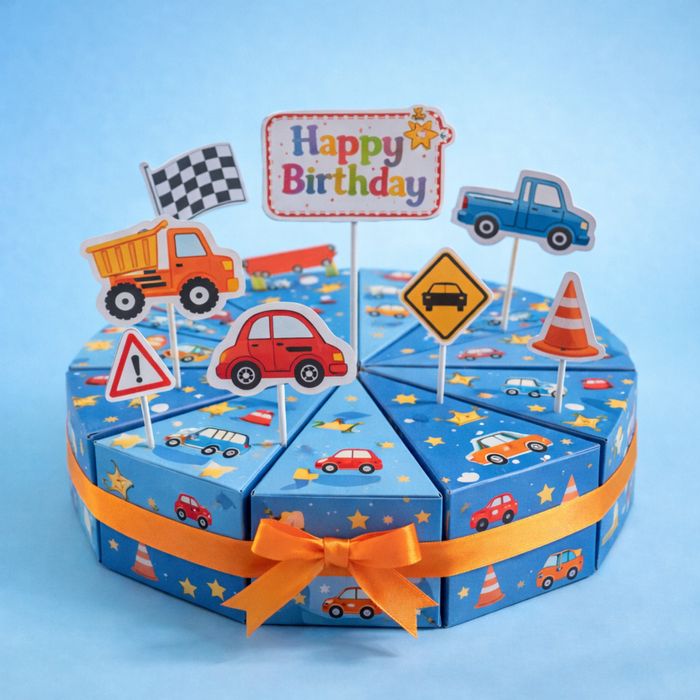 Картонена торта (готова с почерпка)