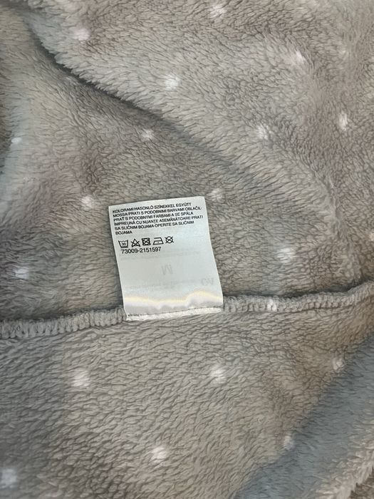 Halat baie/casa, C&A, moale, pufos, scurt