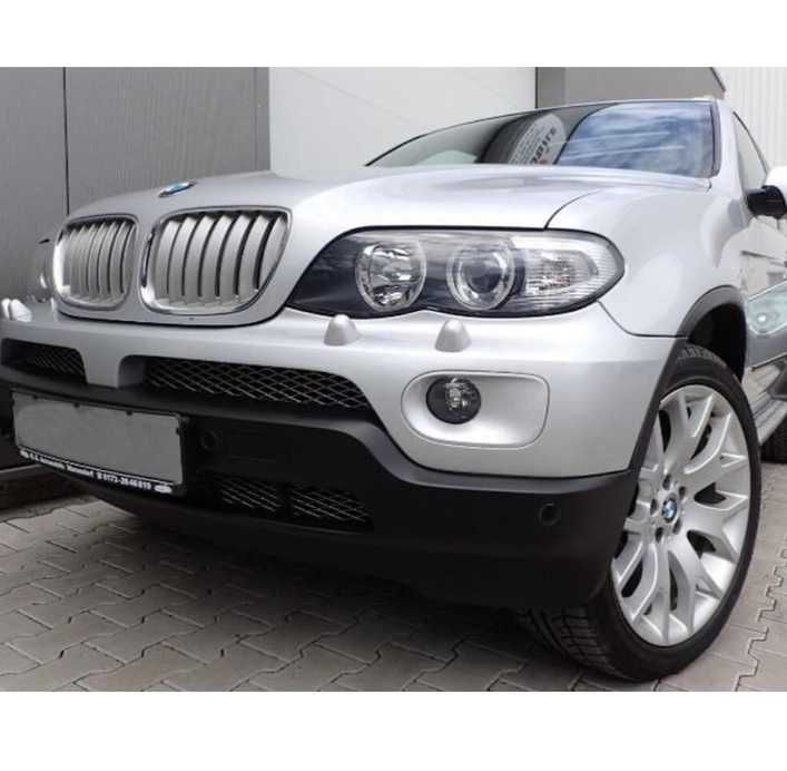 Grile BMW X5 E53 LCI 04-06 argintiu titanium silver