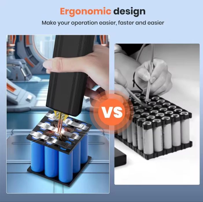 Преносим ръчен апарат за точково заваряване на батерии за литиева бате