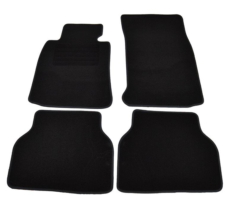 Covorase mocheta BMW Seria 5 E39 Sedan 12/1995-6/2003 E39 Combi - SW 12/1995>5/2004 Negre, set de 4 bucati