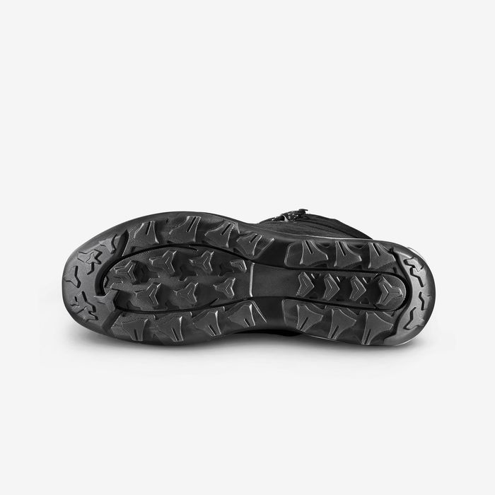 Bocanci înalți din piele Trekking Mt100 - produs resigilat Decathlon