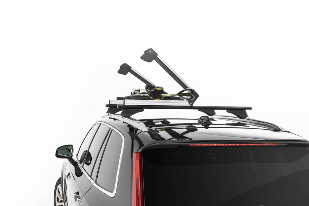Suport schi snowboard Menabo Yelo 4 pe bare transversale