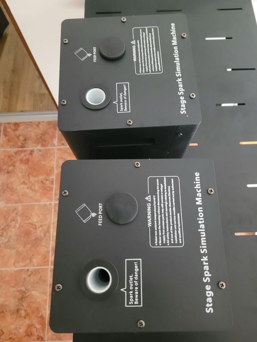 oferta 2/4 Spark machine 750W masini de scantei reci valsul mirilor