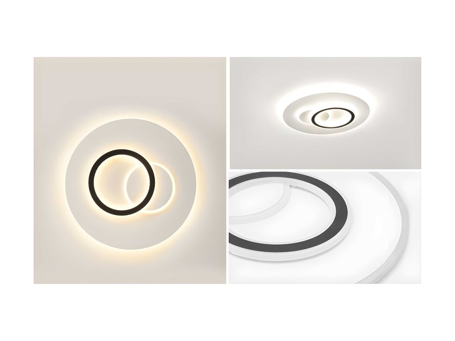 Люстра LED, круглая, квадратная, 3 режима освещения, детской, спальни