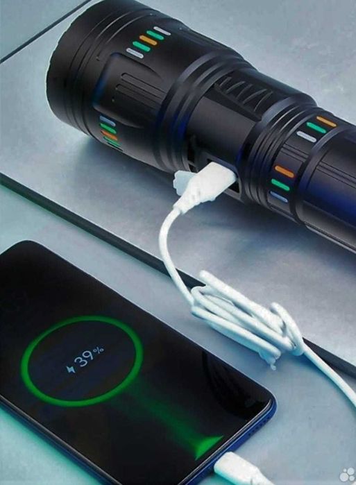 Подарок мужчине мощный фонарь